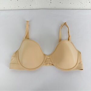 Lively Women’s size 34C Demi Underwire T-Shirt Nude Bra